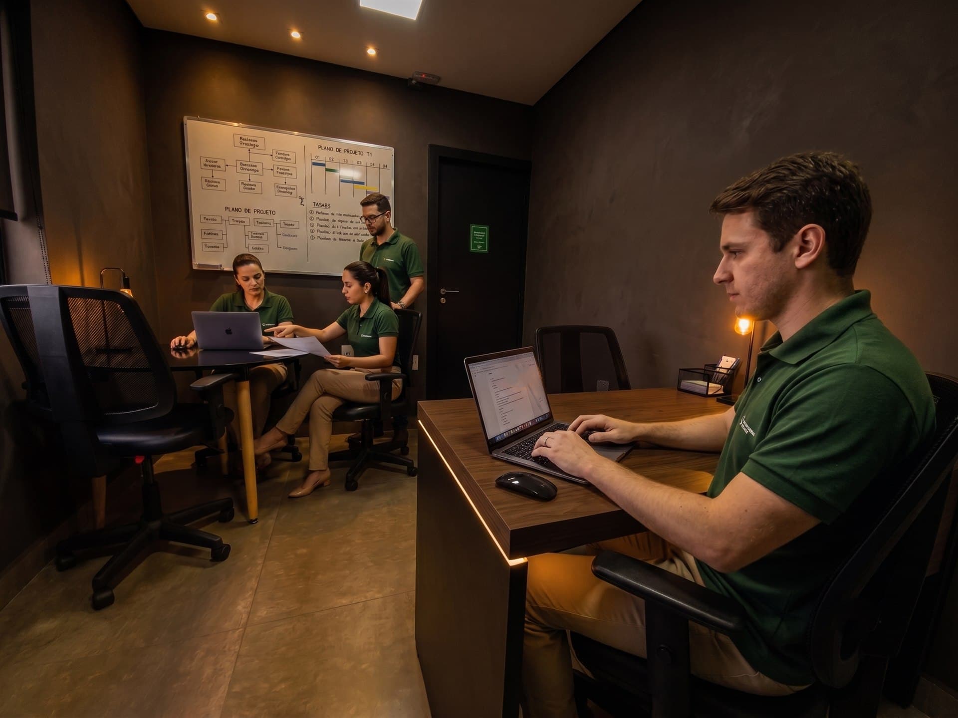 Sala privativa, Mr. Job Hub